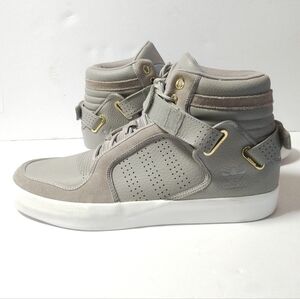 Adidas Adi-Rise Mid Basketball Shoes Mid Top Sneakers G09353 Grey